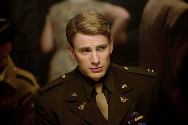 Chris Evans stars as Steve Rogers in Paramount Pictures' Captain America: The First Avenger (2011)