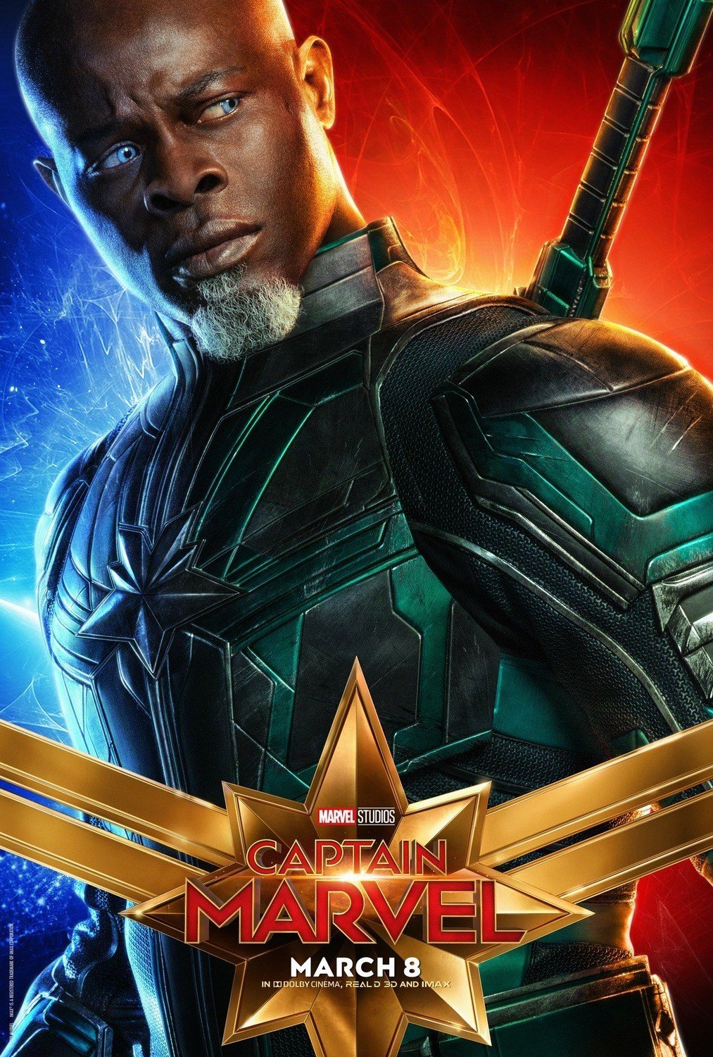 Poster of Marvel Studios' Captain Marvel (2019)