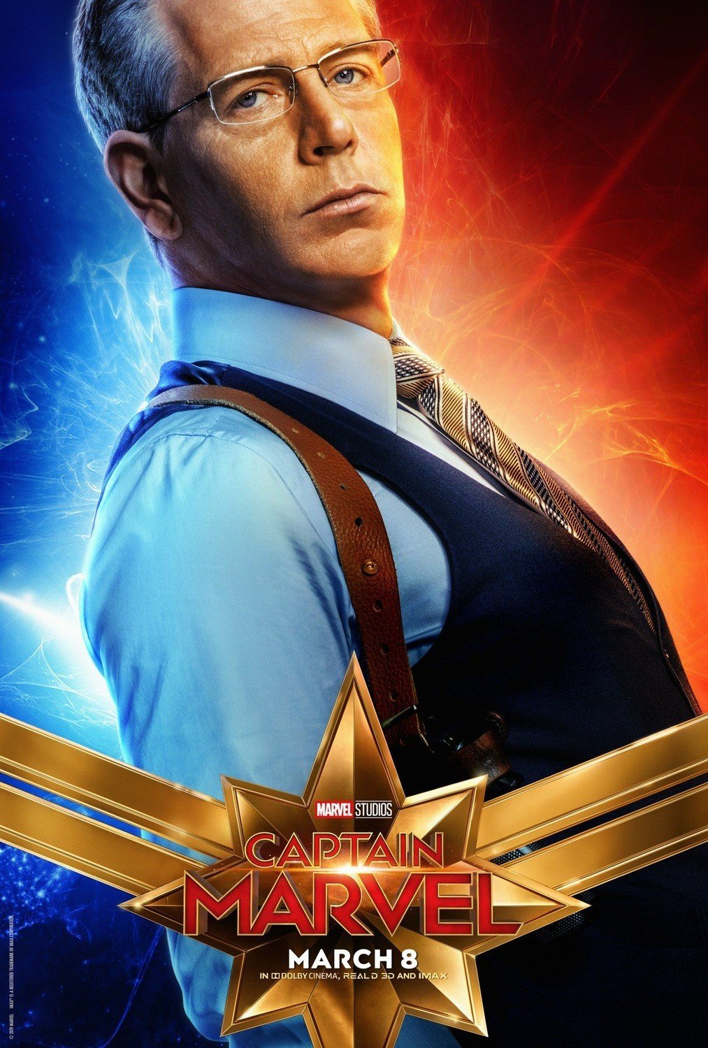 Poster of Marvel Studios' Captain Marvel (2019)