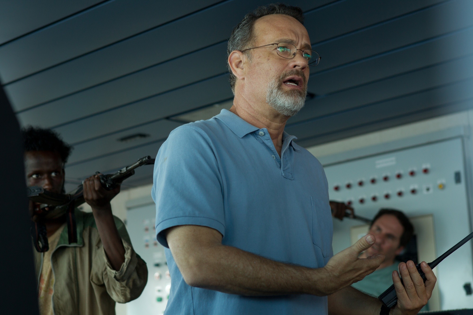 Tom Hanks stars as Captain Richard Phillips in Columbia Pictures' Captain Phillips (2013)