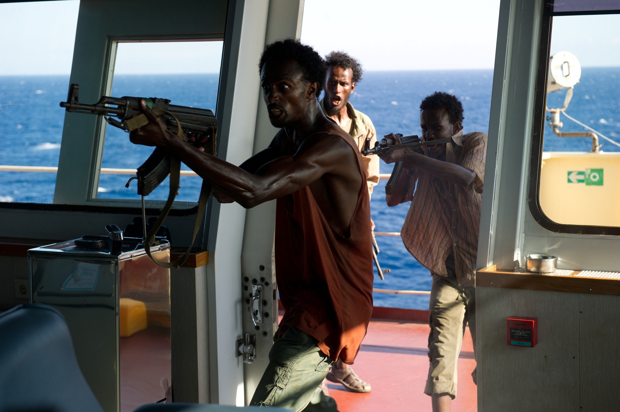 Mahat M. Ali stars as Elmi in Columbia Pictures' Captain Phillips (2013)