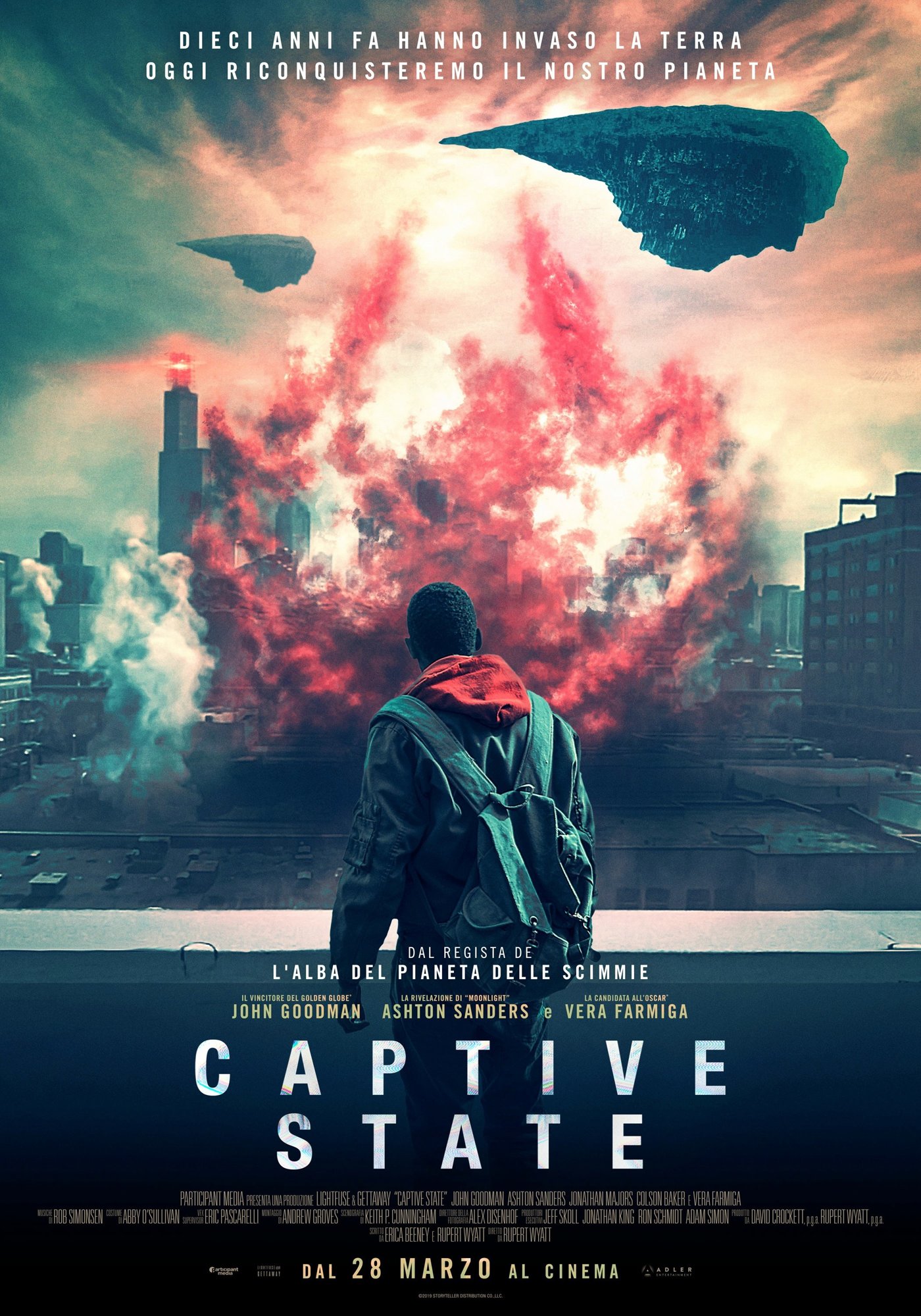 Poster of Focus Features' Captive State (2019)