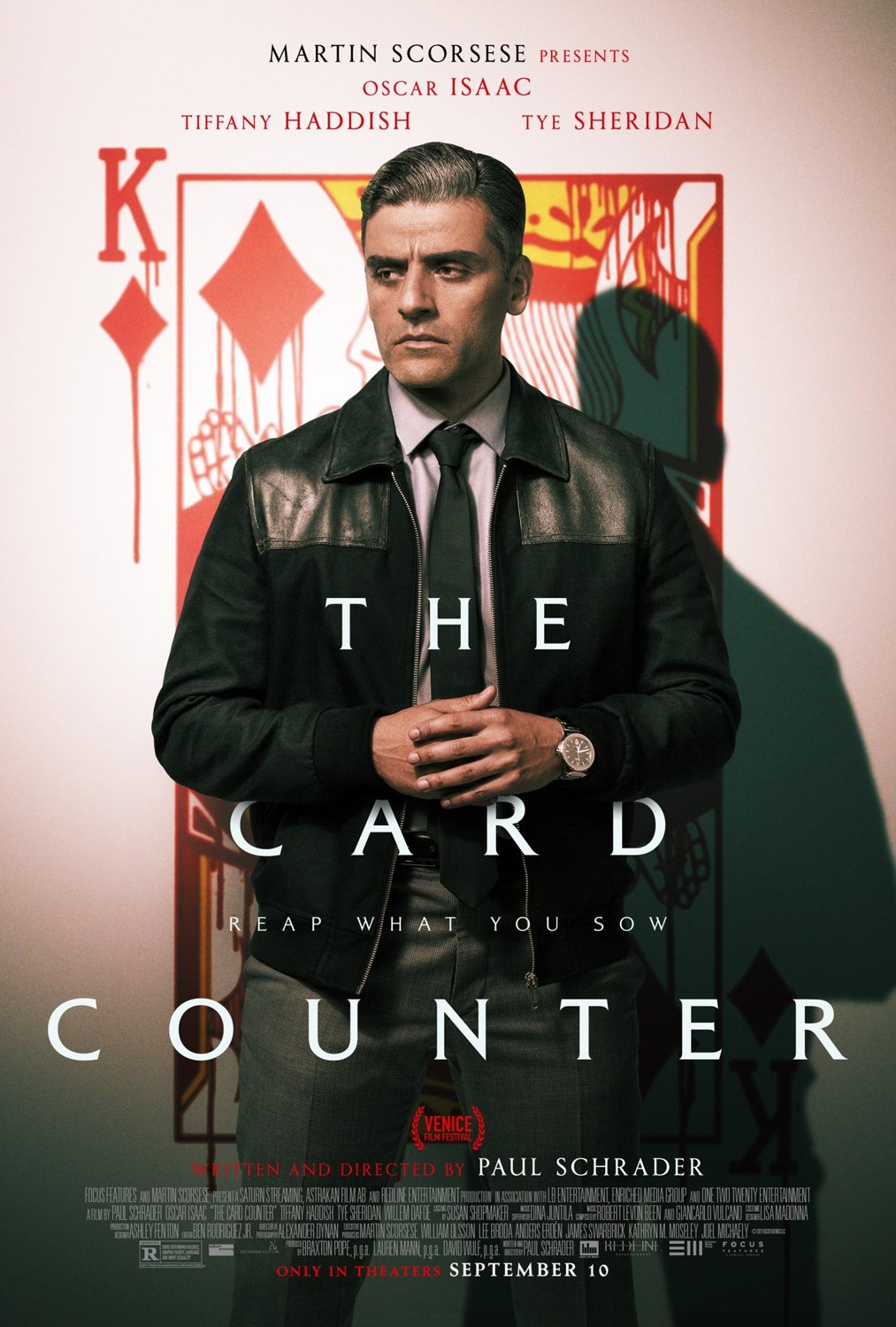 movie review for the card counter
