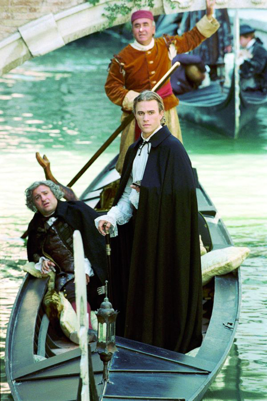 Heath Ledger as Casanova in Touchstone Pictures' Casanova (2005)