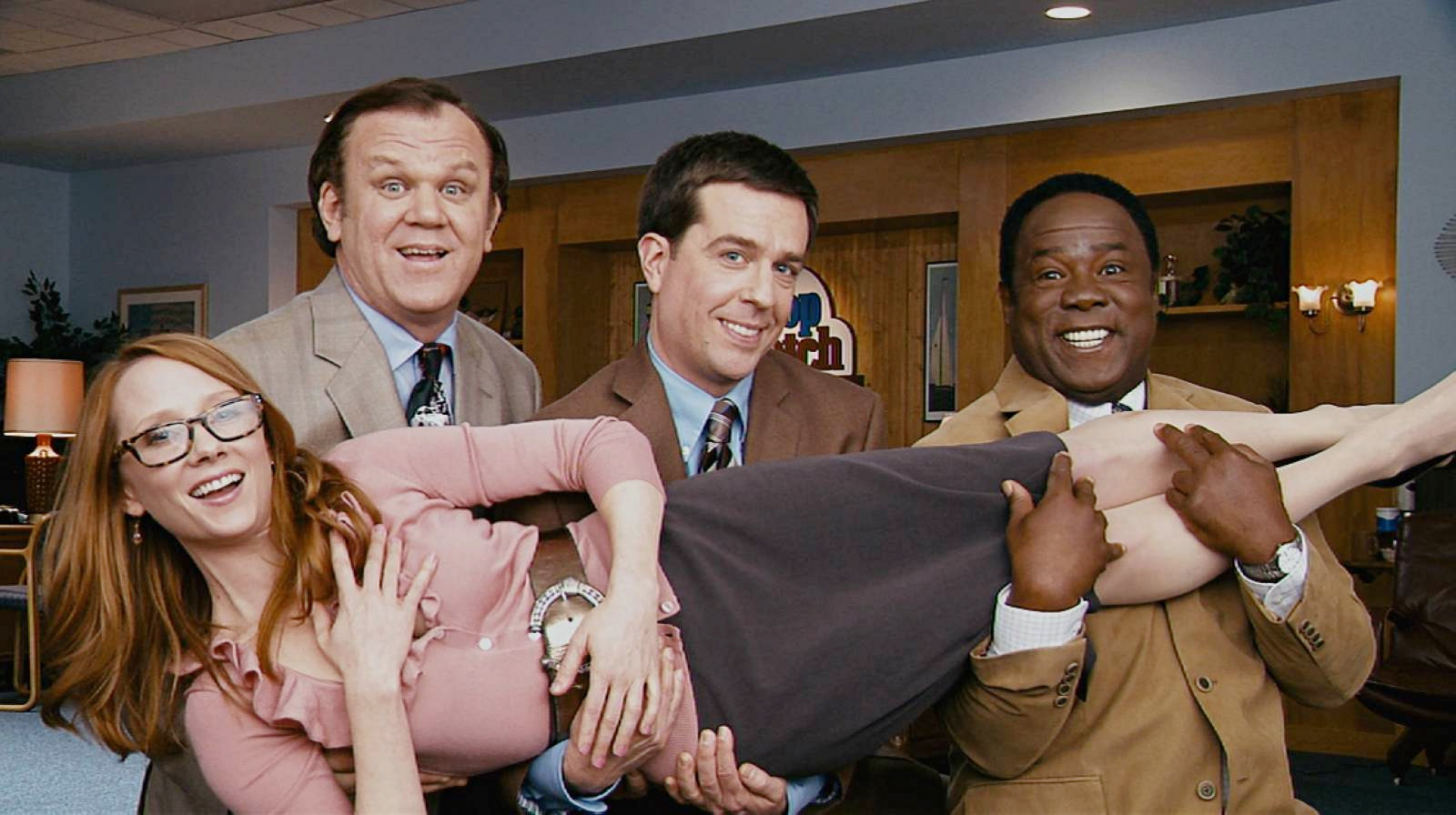 Ed Helms, John C. Reilly, Anne Heche and Isiah Whitlock Jr. in Fox Searchlight Pictures' Cedar Rapids (2011)