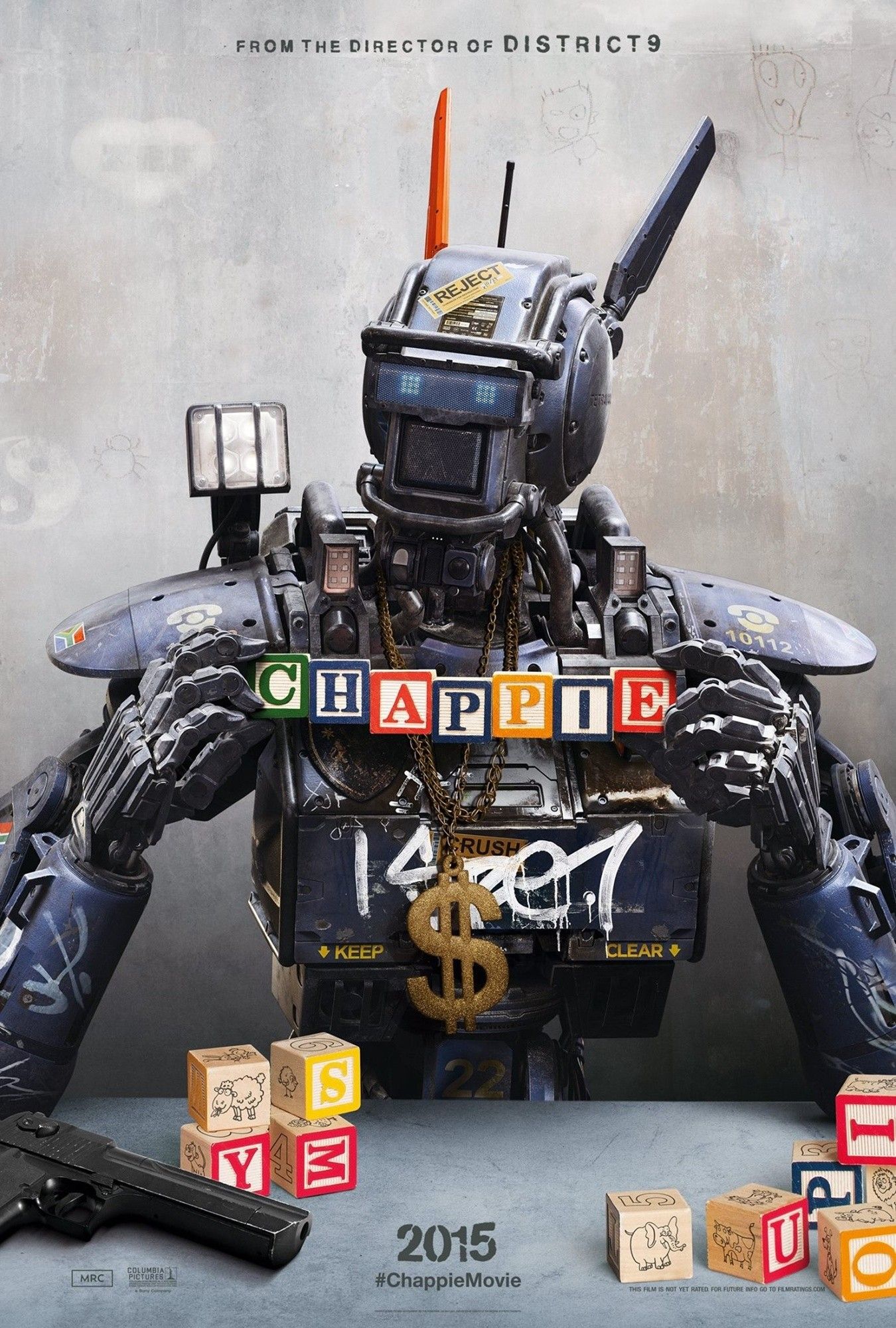 Poster of Columbia Pictures' Chappie (2015)