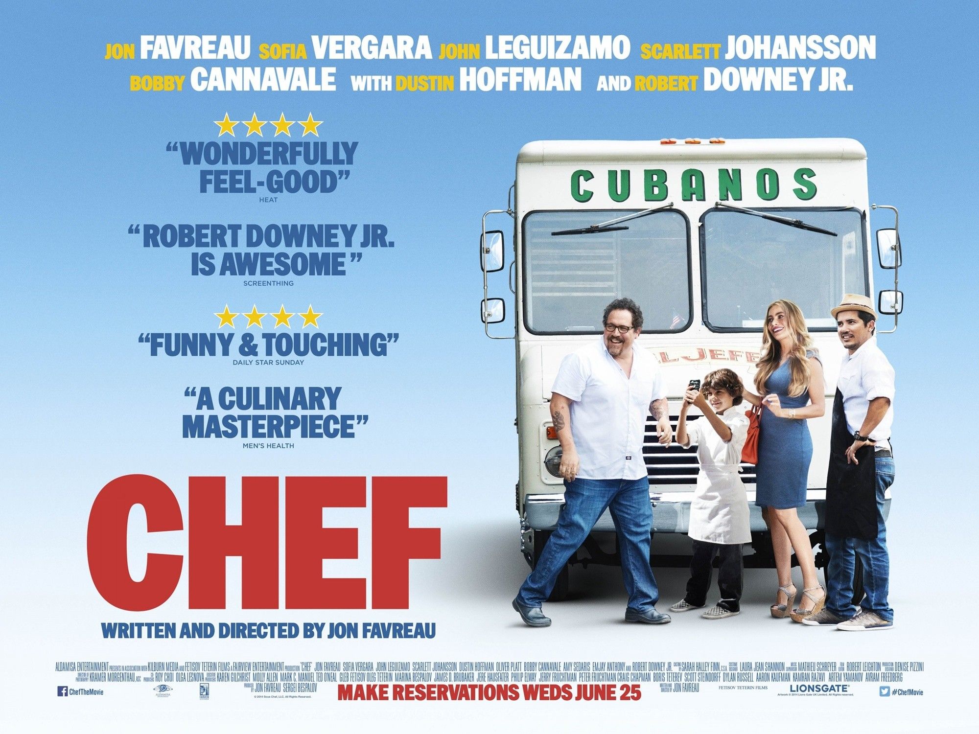 Poster of Open Road Films' Chef (2014)