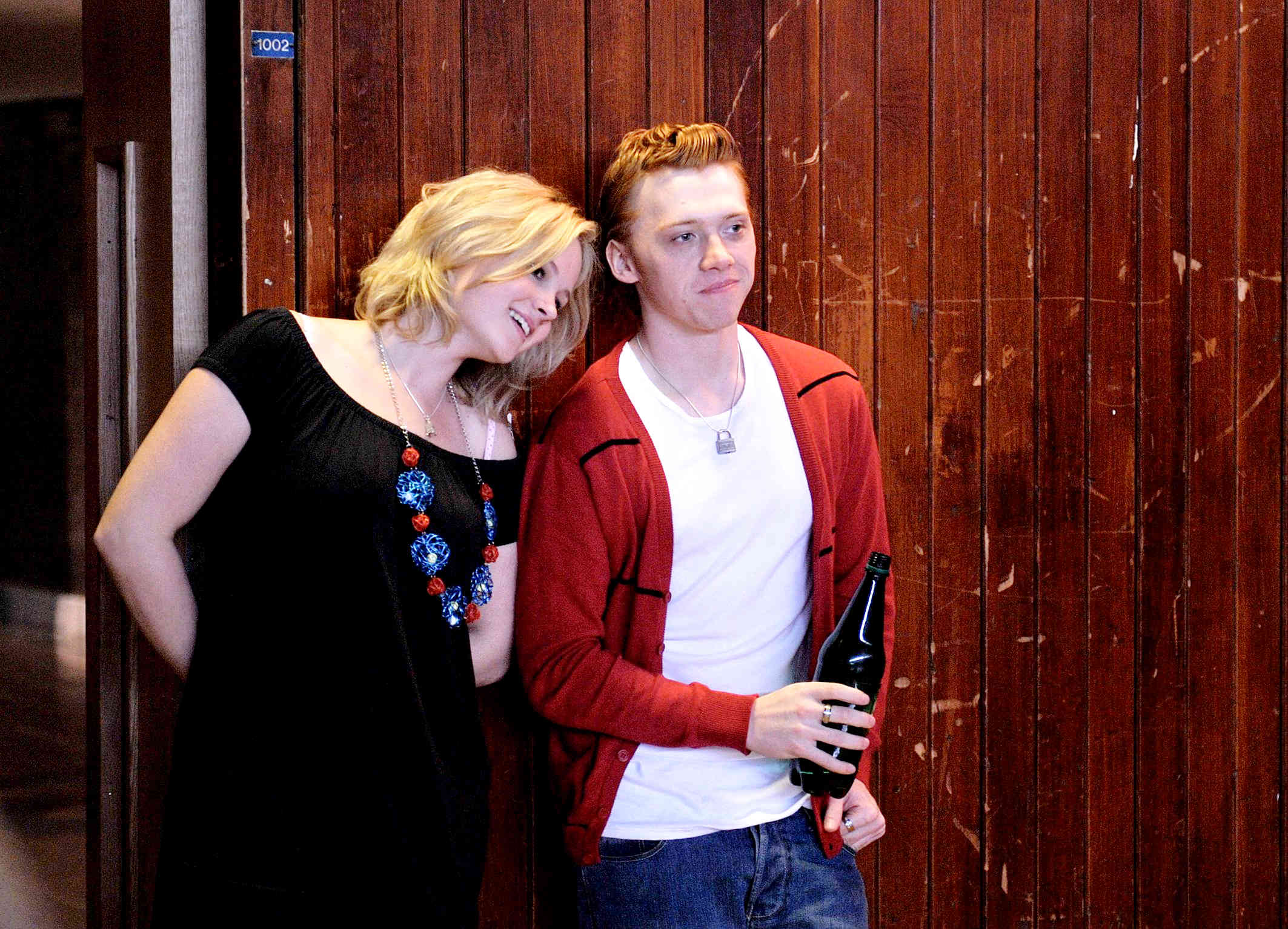 Kimberley Nixon stars as Michelle and Rupert Grint stars as Malachy in Little Film Company's Cherrybomb (2009)