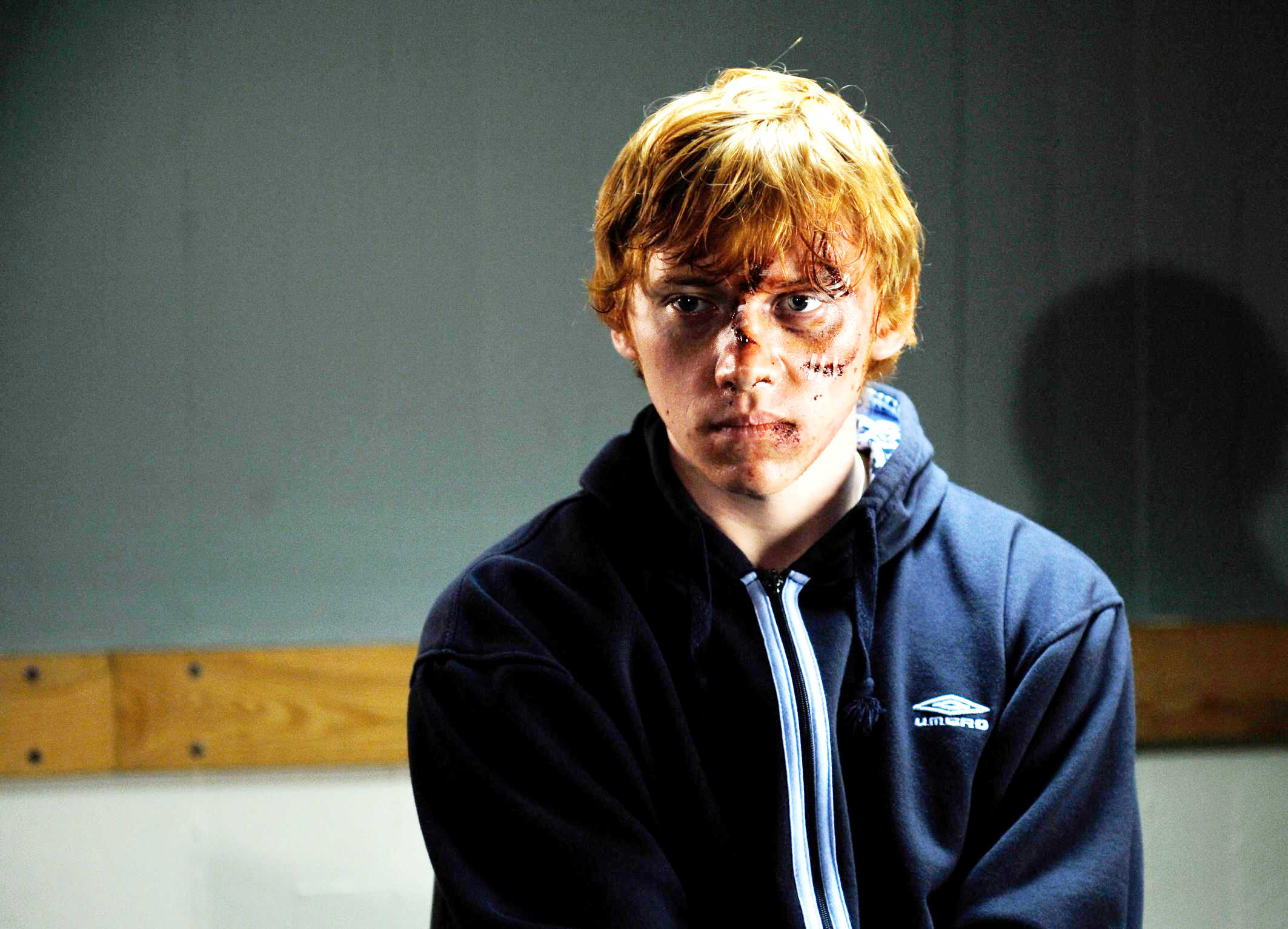 Rupert Grint stars as Malachy in Little Film Company's Cherrybomb (2009)