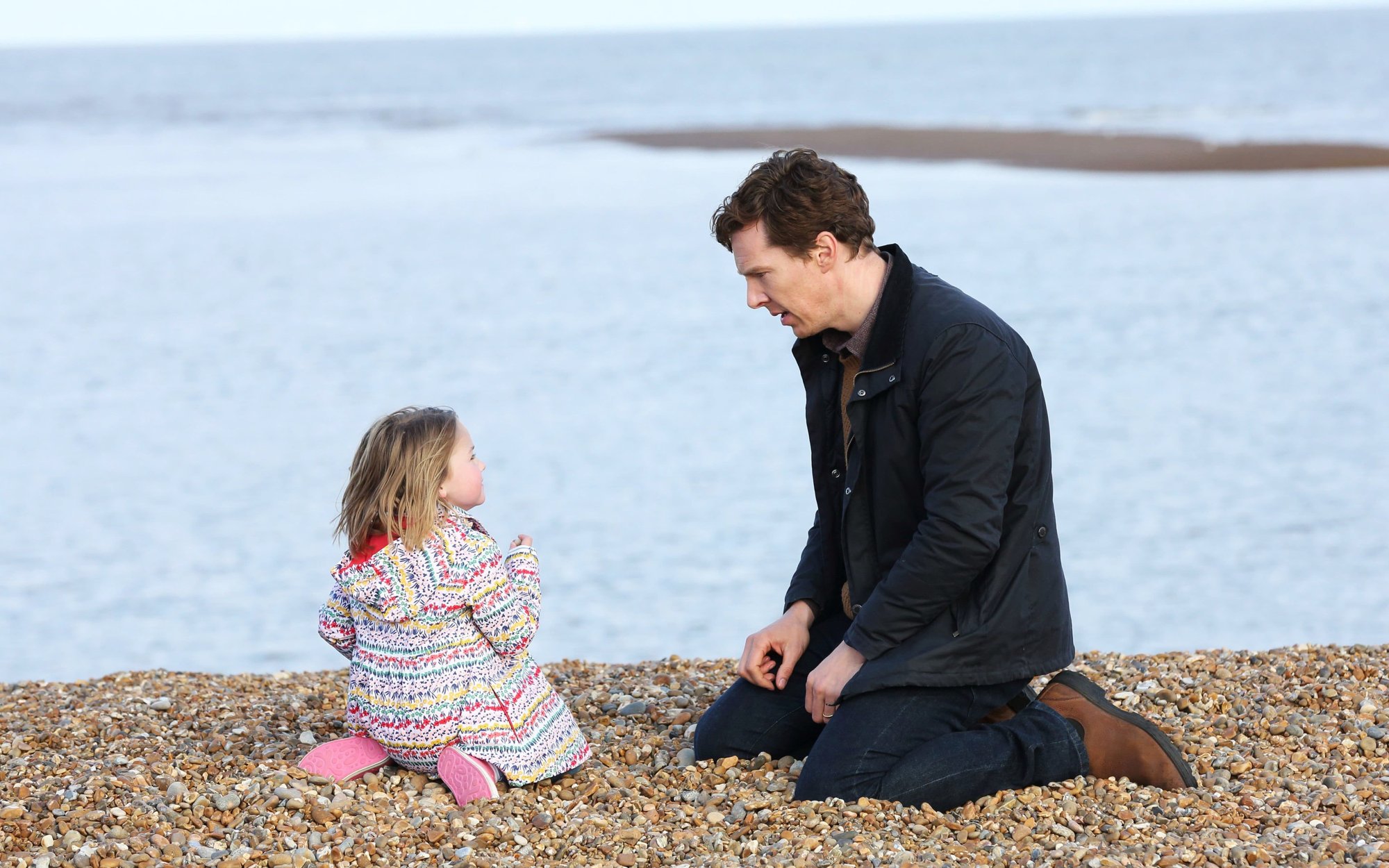 Beatrice White stars as Kate and Benedict Cumberbatch stars as Stephen Lewis in PBS' The Child in Time (2018)