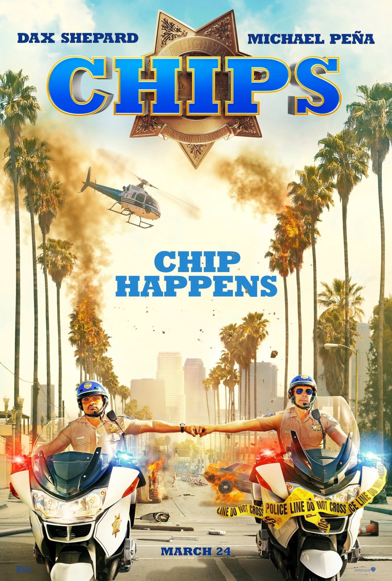 Poster of Warner Bros. Pictures' CHiPs (2017)