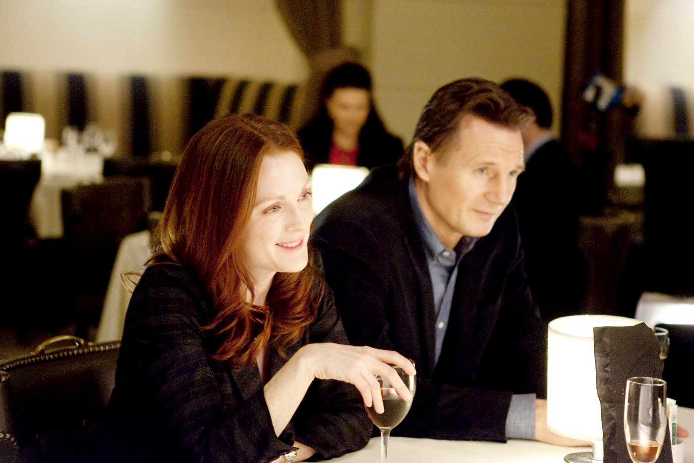 Julianne Moore stars as Catherine and Liam Neeson stars as David in Sony Pictures Classics' Chloe (2010)