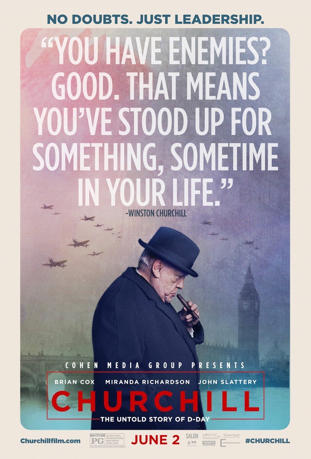 Poster of Cohen Media Group's Churchill (2017)