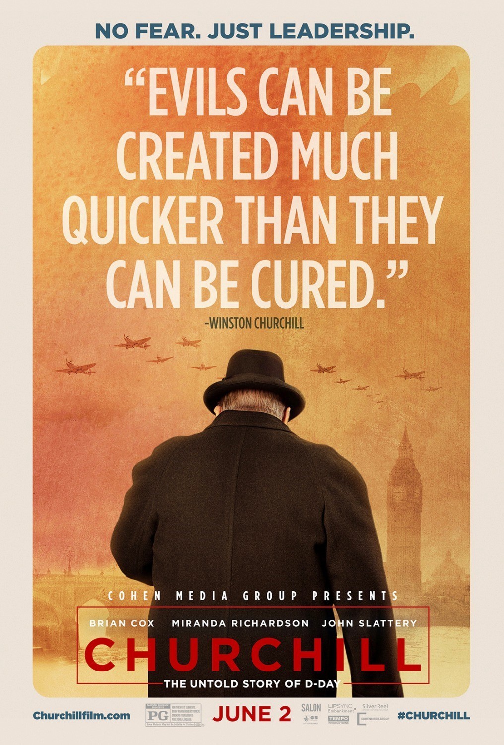 Poster of Cohen Media Group's Churchill (2017)