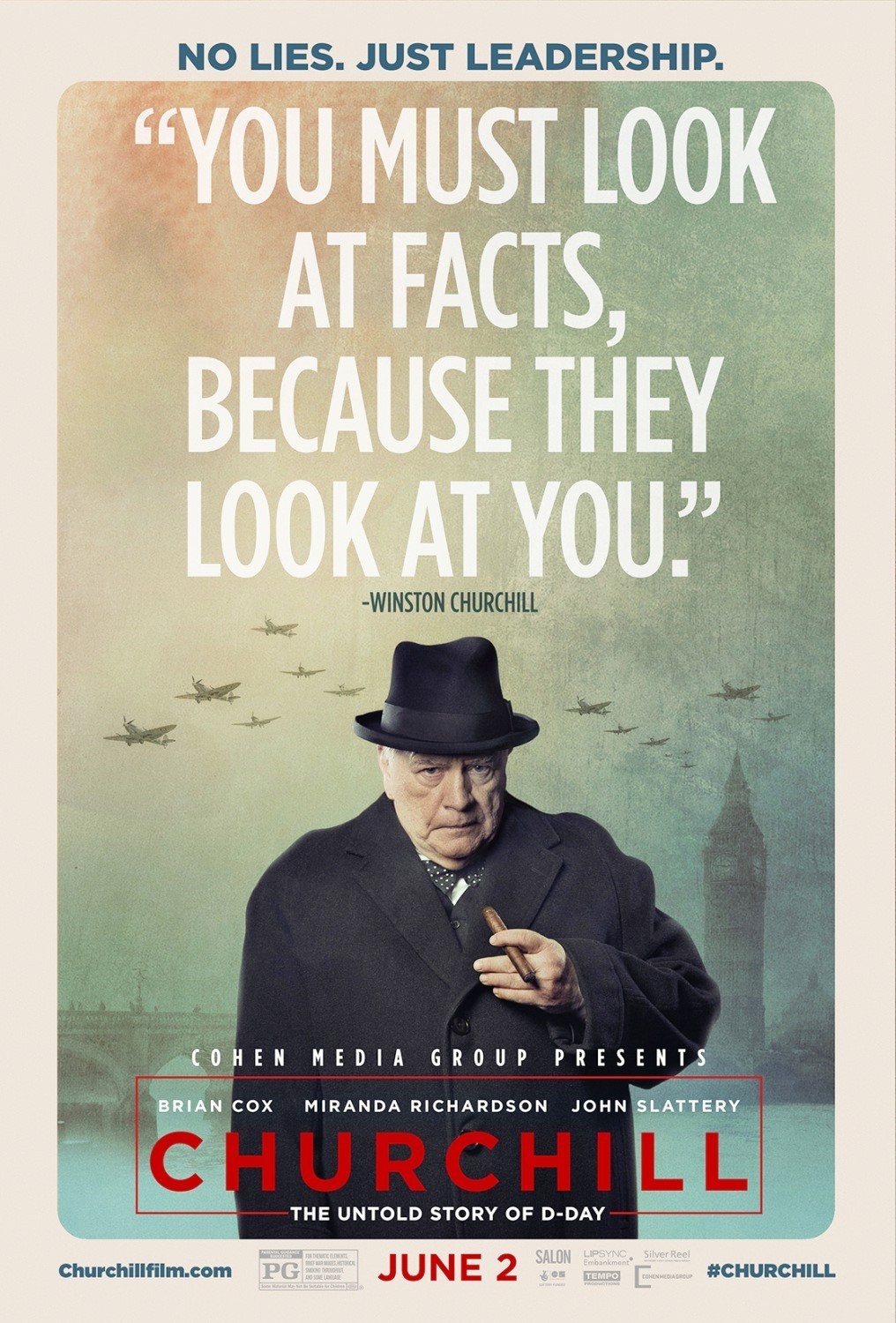 Poster of Cohen Media Group's Churchill (2017)