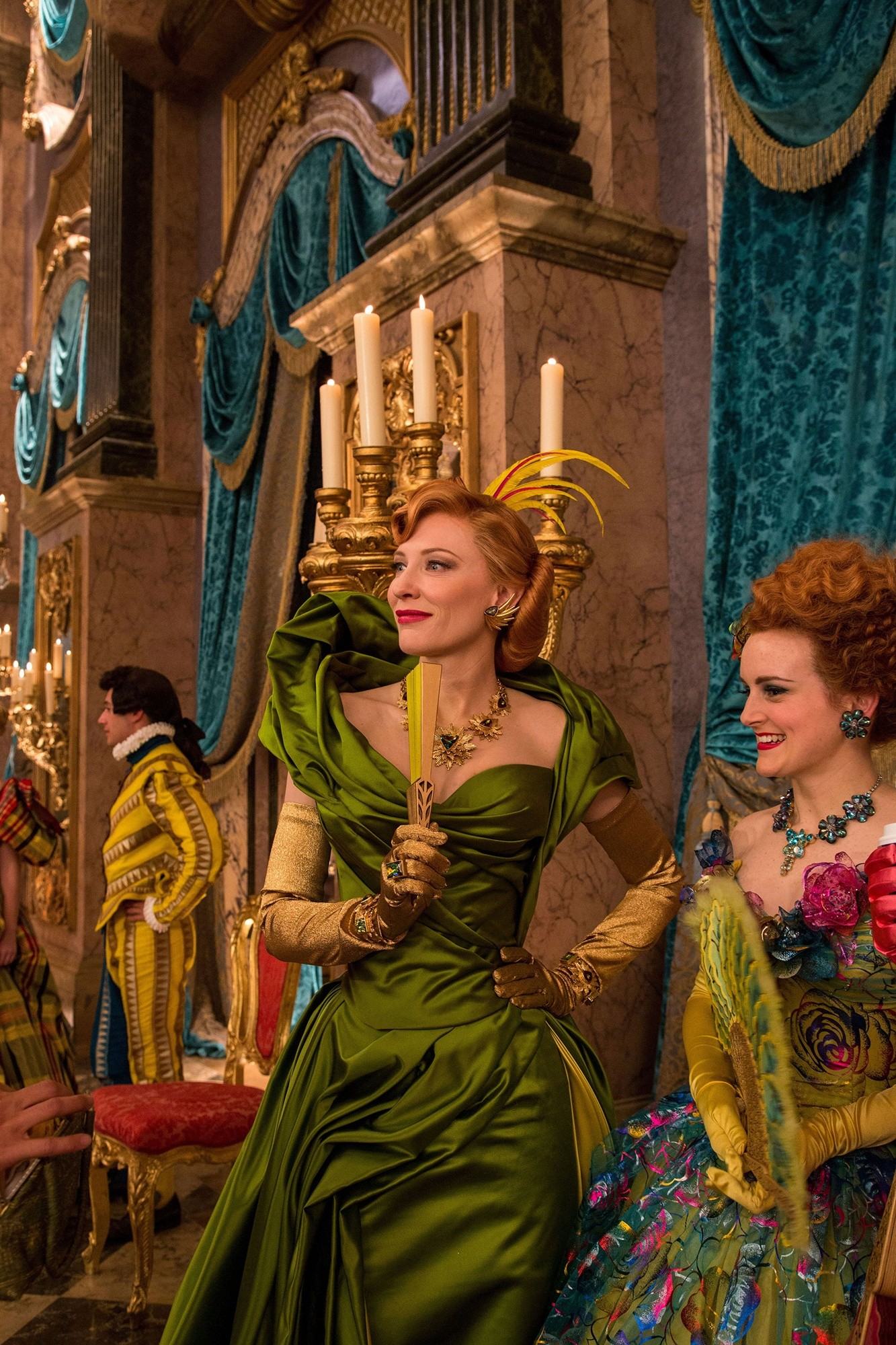 Cate Blanchett stars as Lady Tremaine and Sophie McShera stars as Drizella in Walt Disney Pictures' Cinderella (2015)