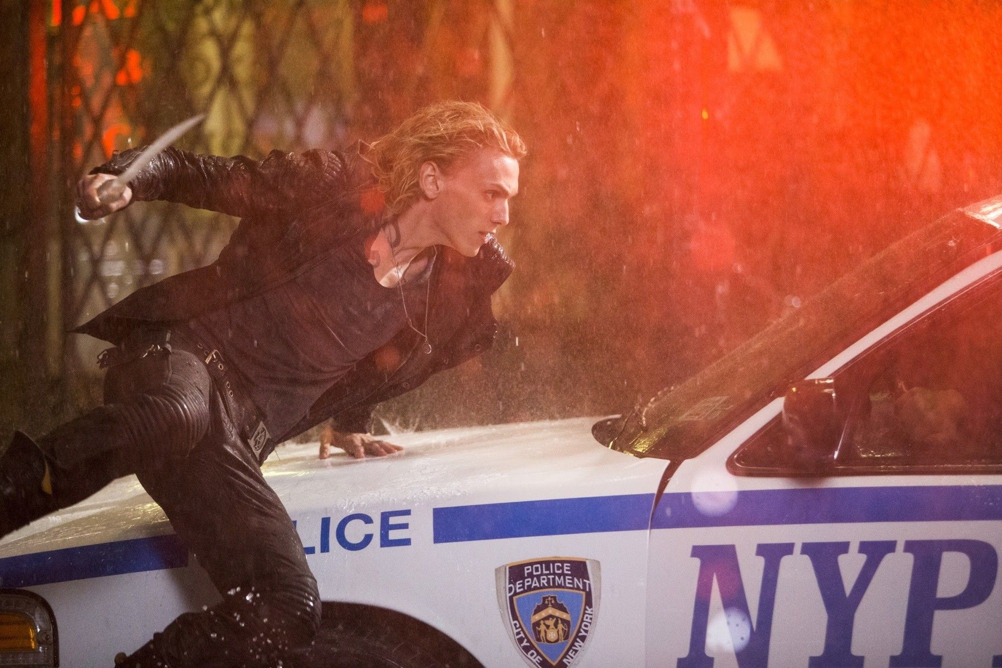 Jamie Campbell Bower stars as Jace Wayland in Screen Gems' The Mortal Instruments: City of Bones (2013). Photo credit by Rafy.