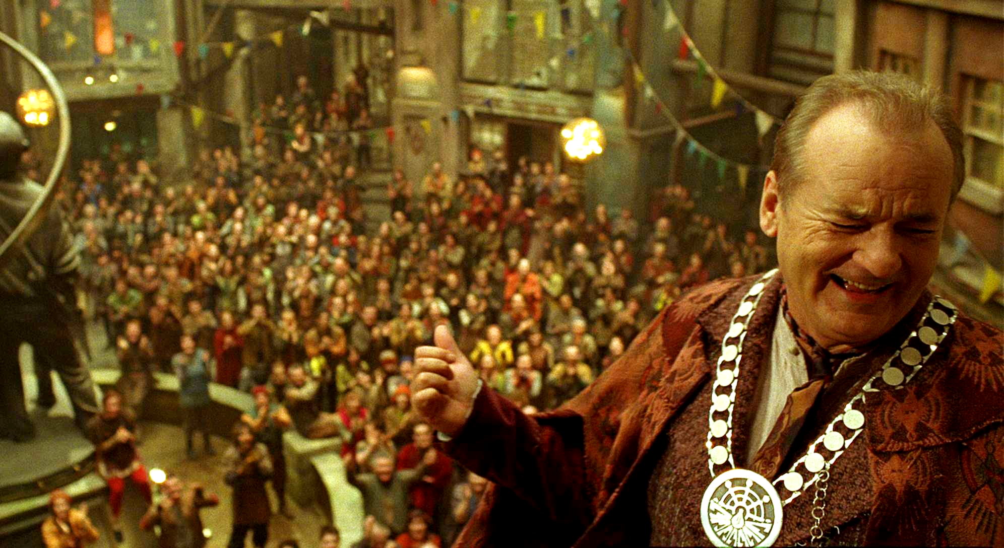 Bill Murray stars as The Mayor of Ember in Fox-Walden's City of Ember (2008)