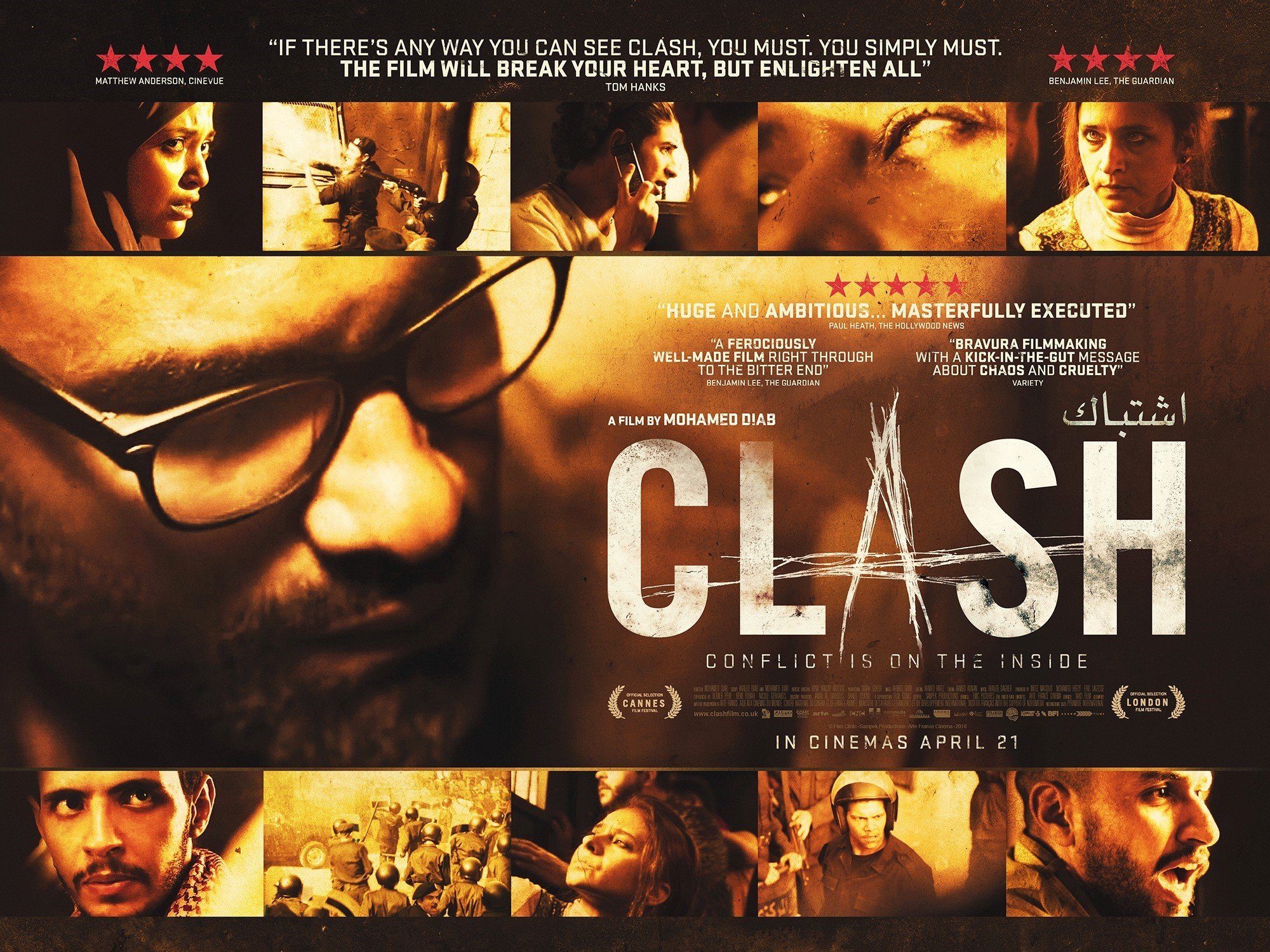 Poster of Kino Lorber's Clash (2017)