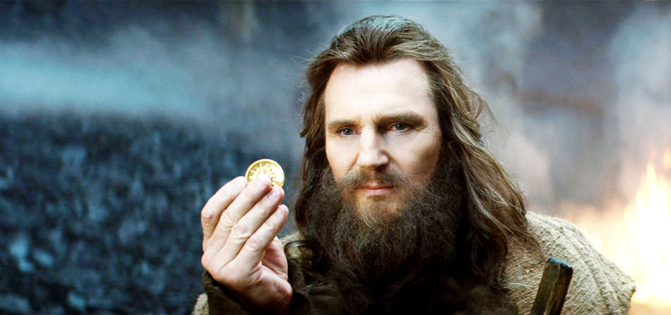 Liam Neeson stars as Zeus in Warner Bros. Pictures' Clash of the Titans (2010)