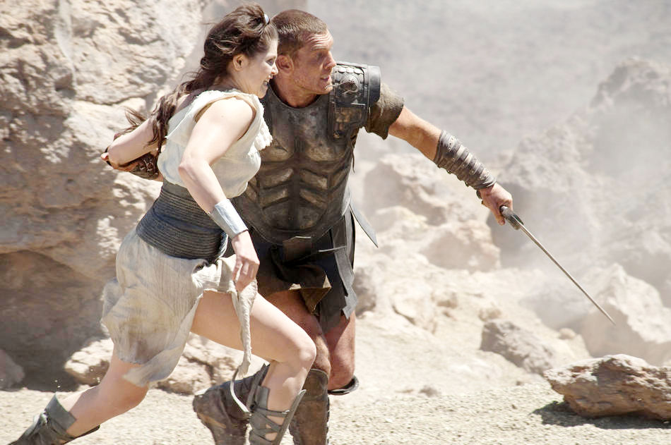 Gemma Arterton stars as Io and Sam Worthington stars as Perseus in Warner Bros. Pictures' Clash of the Titans (2010)