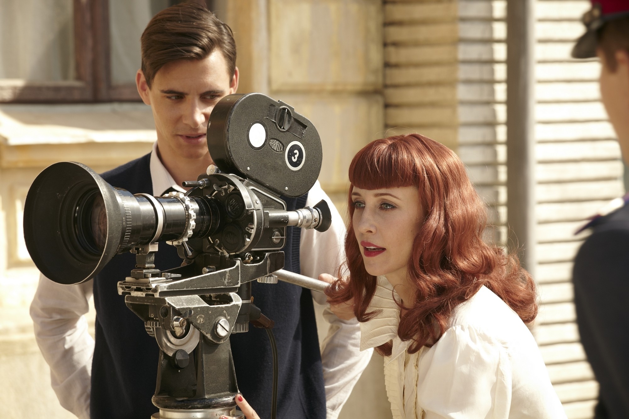Harry Lloyd stars as Virgil and Vera Farmiga stars as Alice in IFC Films' Closer to the Moon (2015)