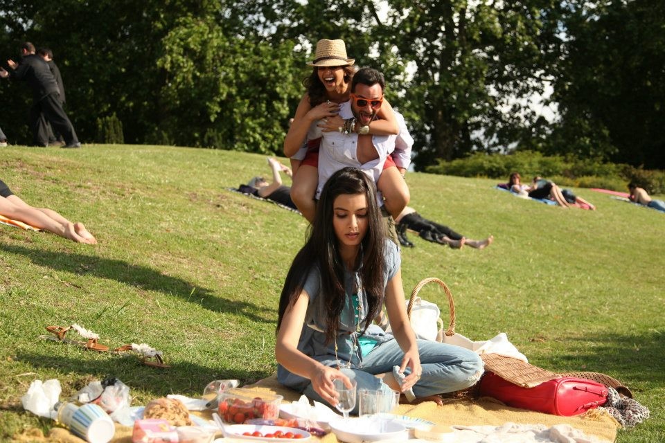 Deepika Padukone, Saif Ali Khan and Diana Penty in Eros International's Cocktail (2012)