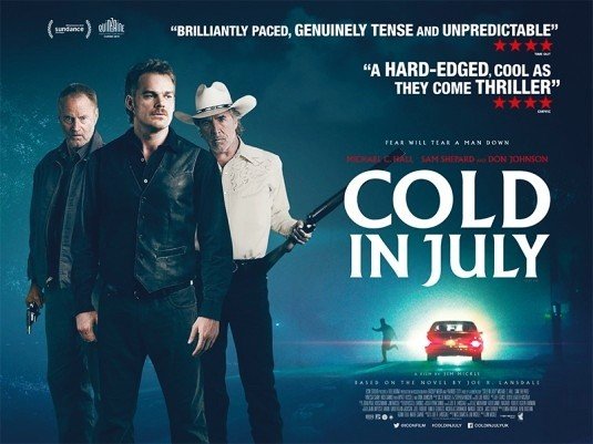 Poster of IFC Films' Cold in July (2014)