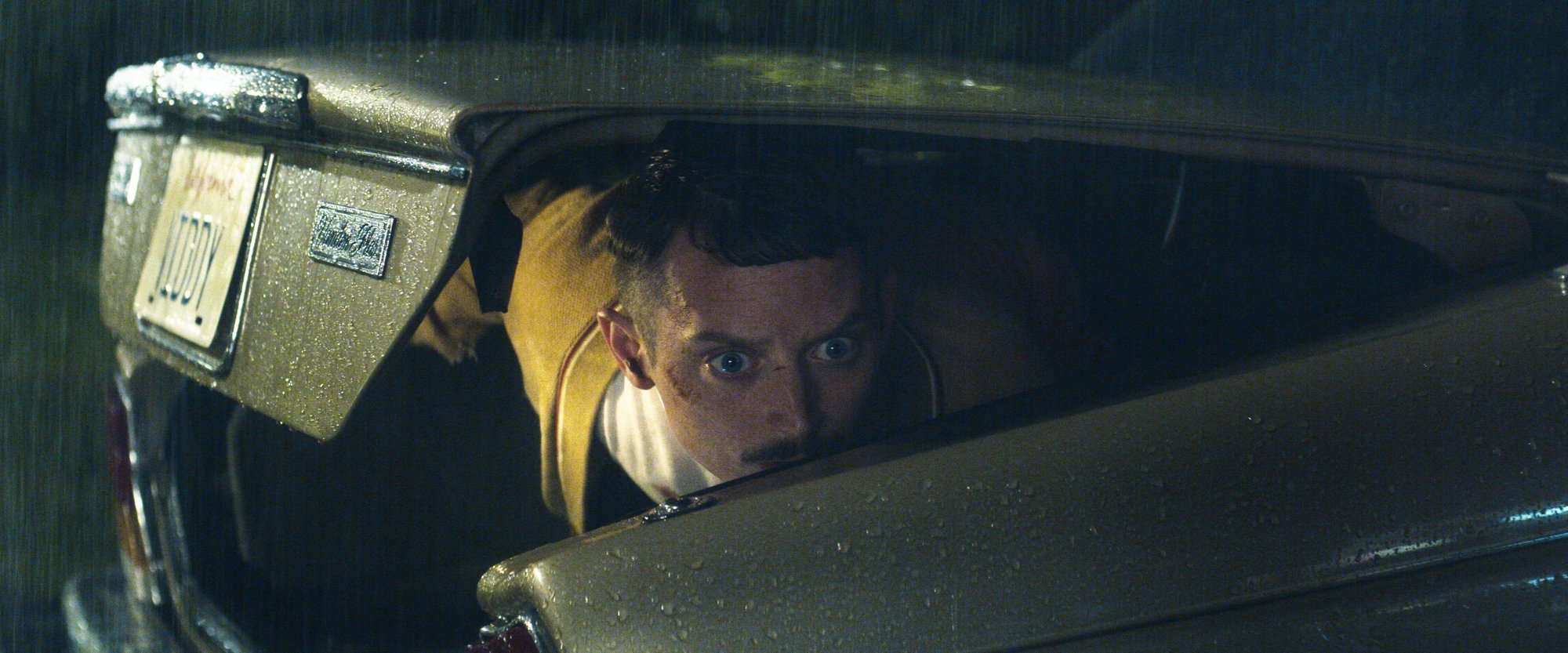 Elijah Wood stars as Norval in Saban Films' Come to Daddy (2020)