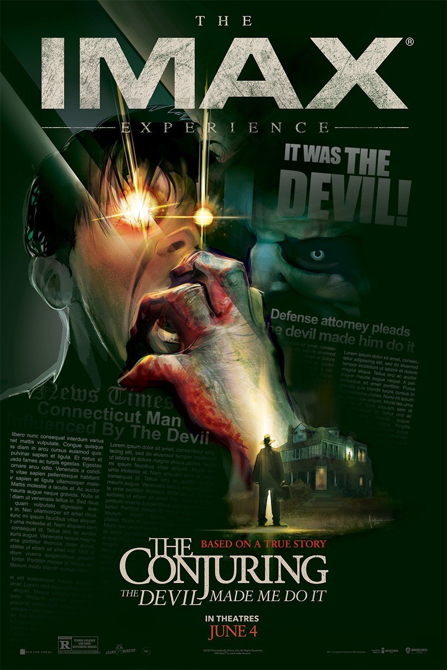 Poster of The Conjuring: The Devil Made Me Do It (2021)