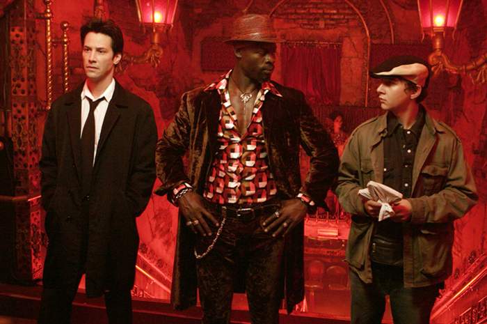 Keanu Reeves, Djimon Hounsou and Shia LaBeouf in Warner Bros' 