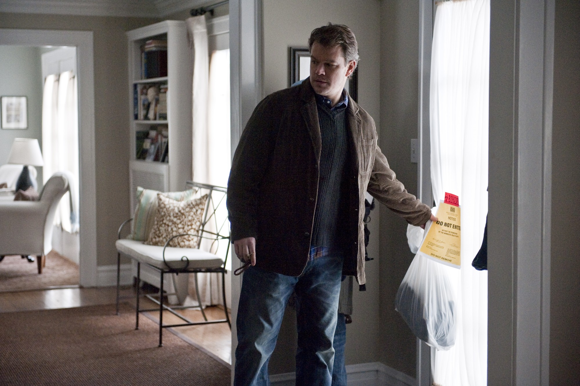 Matt Damon stars as Thomas Emhoff in Warner Bros. Pictures' Contagion (2011)