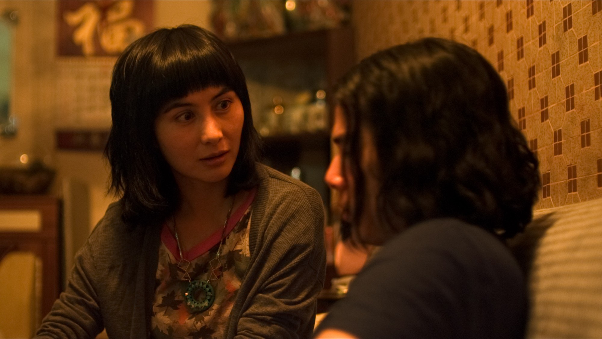 Josie Ho stars as Li Fai's Sister and Tien You Chui stars as Li Fai in Warner Bros. Pictures' Contagion (2011)