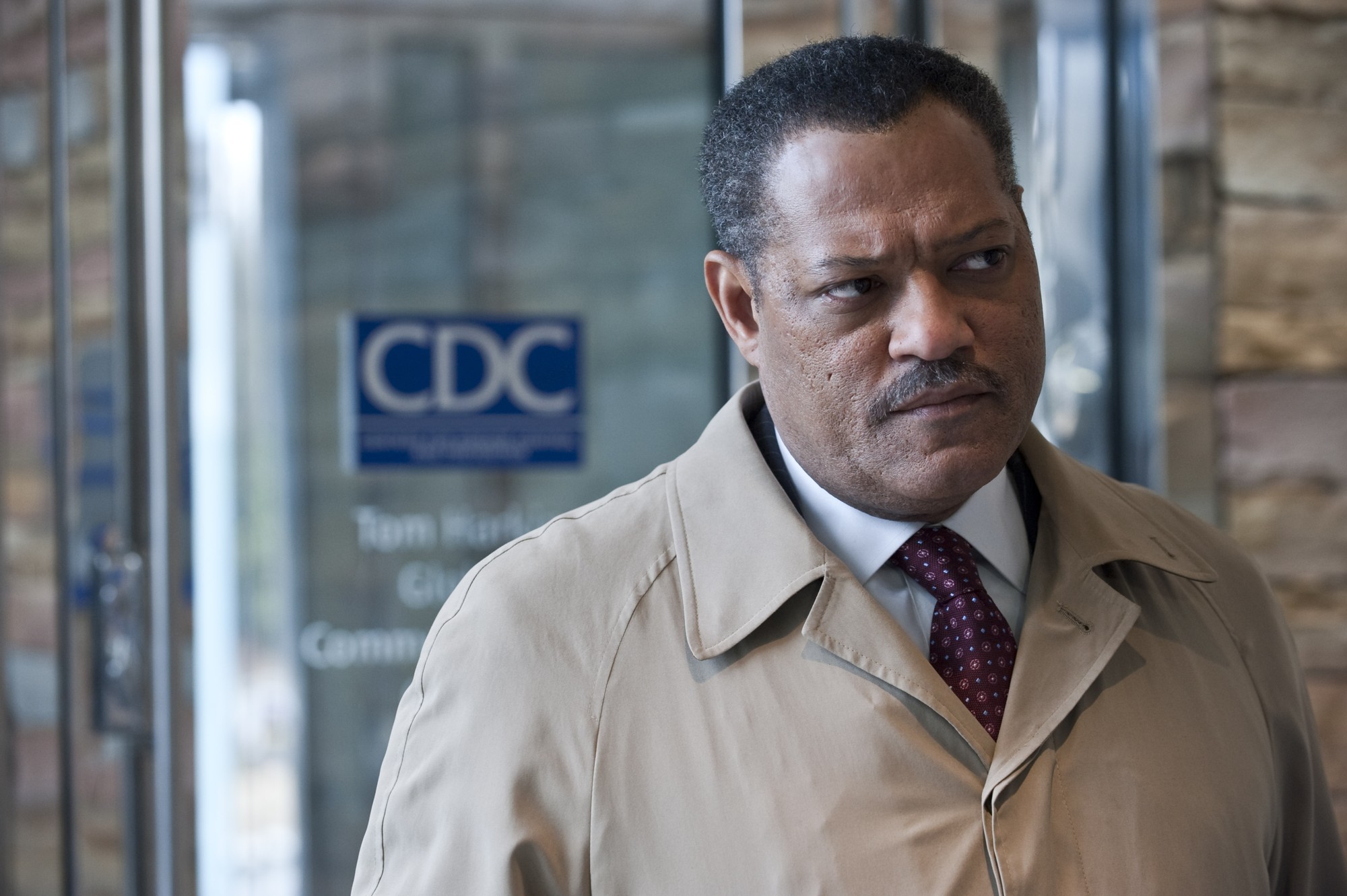 Laurence Fishburne stars as Dr. Ellis Cheever in Warner Bros. Pictures' Contagion (2011)