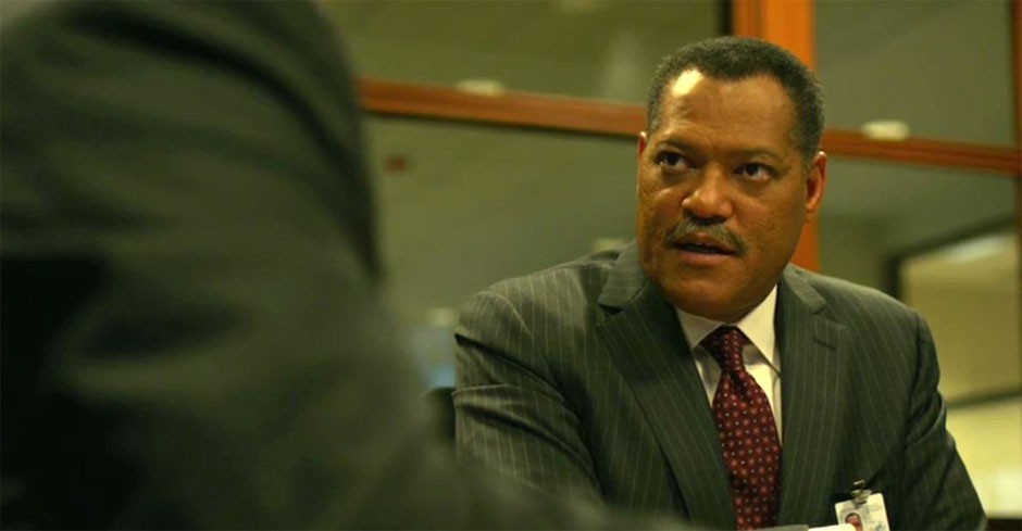Laurence Fishburne stars as Dr. Ellis Cheever in Warner Bros. Pictures' Contagion (2011)