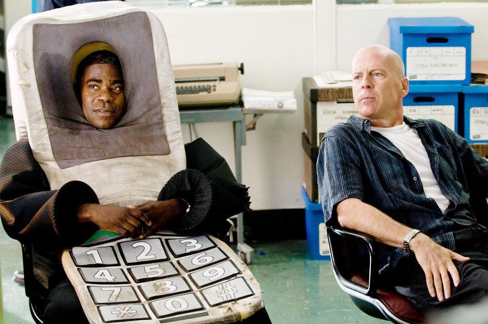 Tracy Morgan and Bruce Willis (Jimmy Monroe) in Warner Bros. Pictures' Cop Out (2010)
