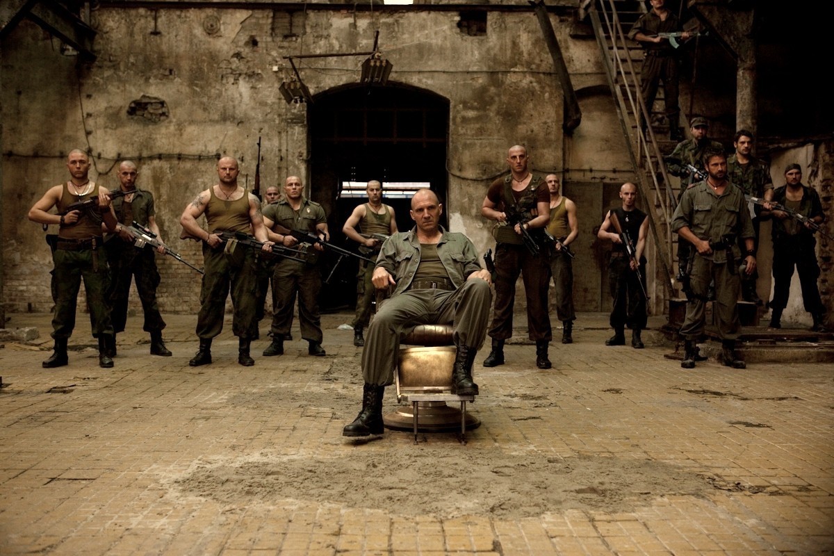 Ralph Fiennes stars as Coriolanus in The Weinstein Company's Coriolanus (2012)