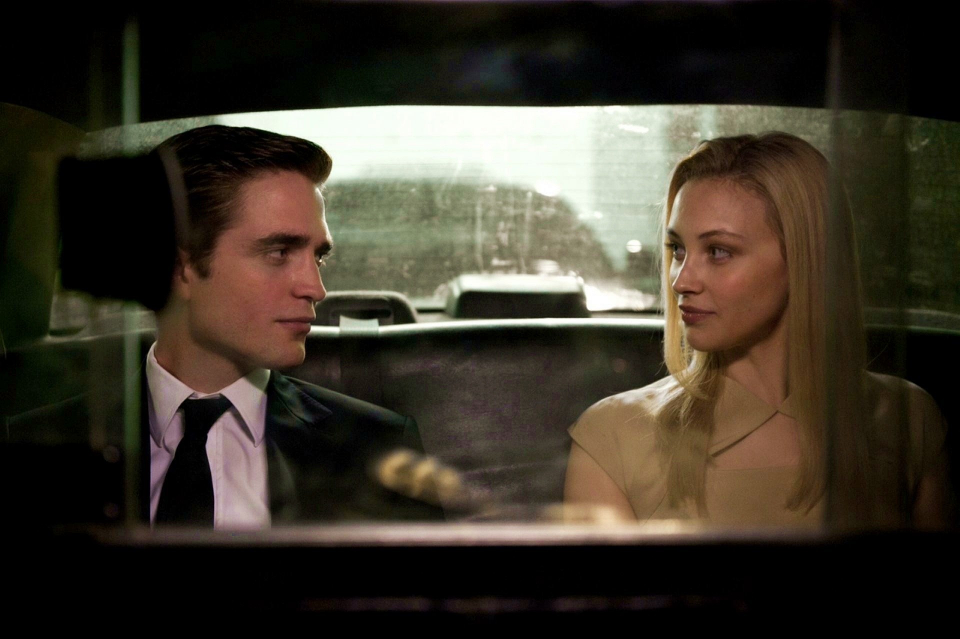 Robert Pattinson stars as Eric Packer and Sarah Gadon stars as Elise Shifrin in Entertainment One's Cosmopolis (2012)