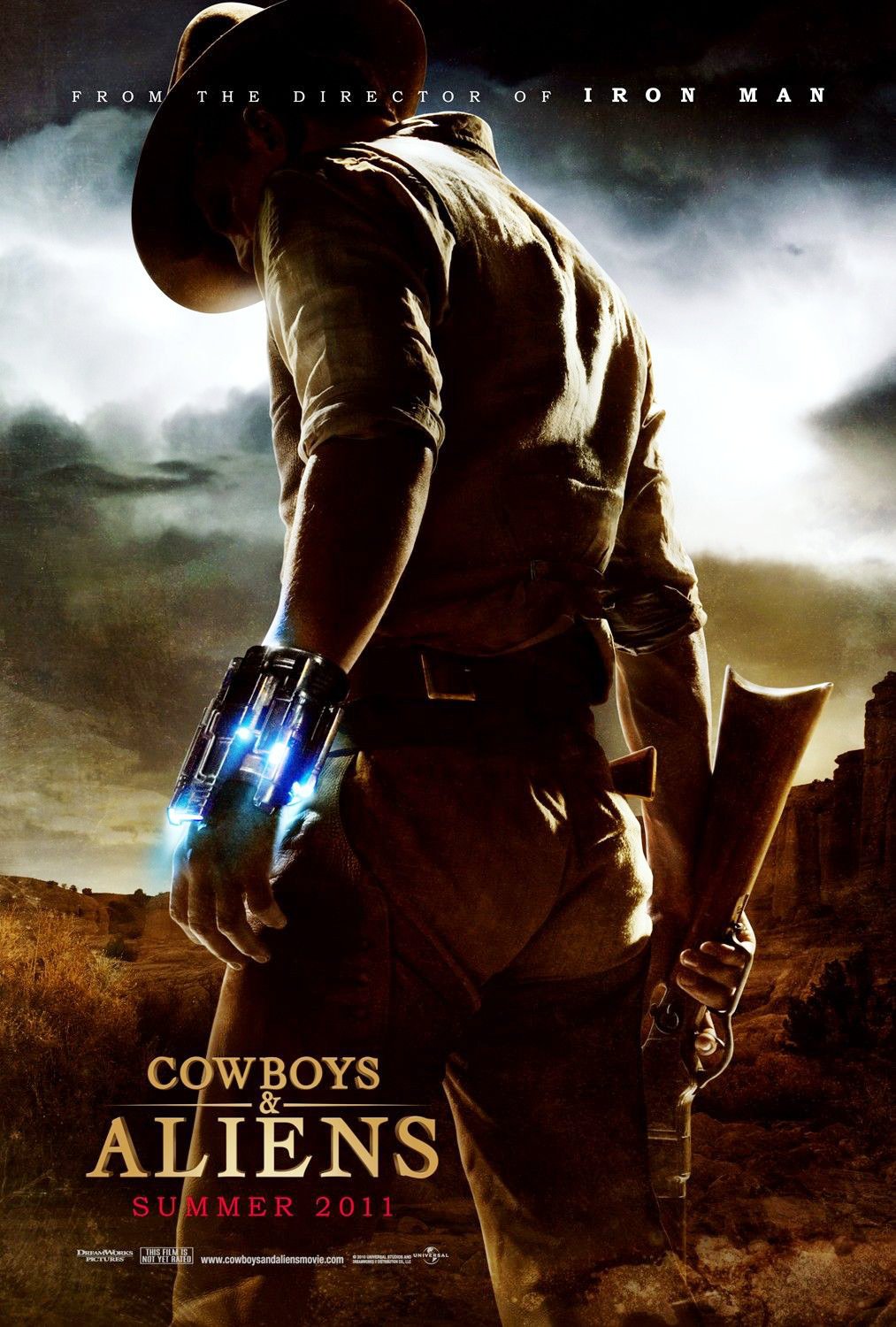 Poster of DreamWorks Pictures' Cowboys and Aliens (2011)