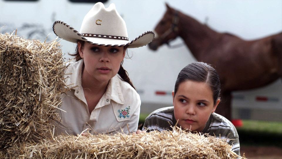 Noell Coet stars as Nora and Bailee Madison stars as Ida Clayton in Samuel Goldwyn Films' Cowgirls n' Angels (2012)