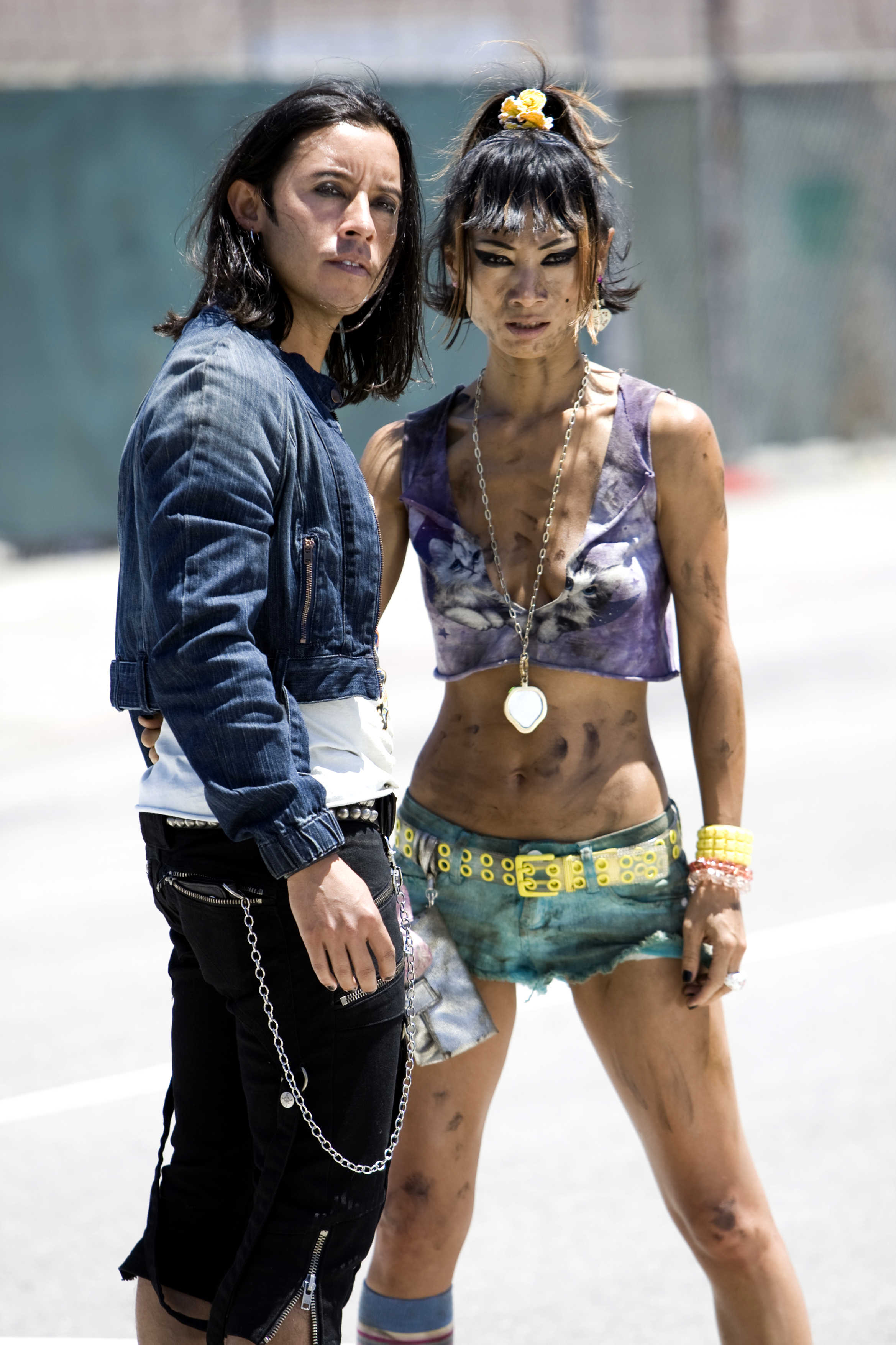 Efren Ramirez stars as Venus and Bai Ling stars as Ria in Lionsgate Films' Crank: High Voltage (2009)