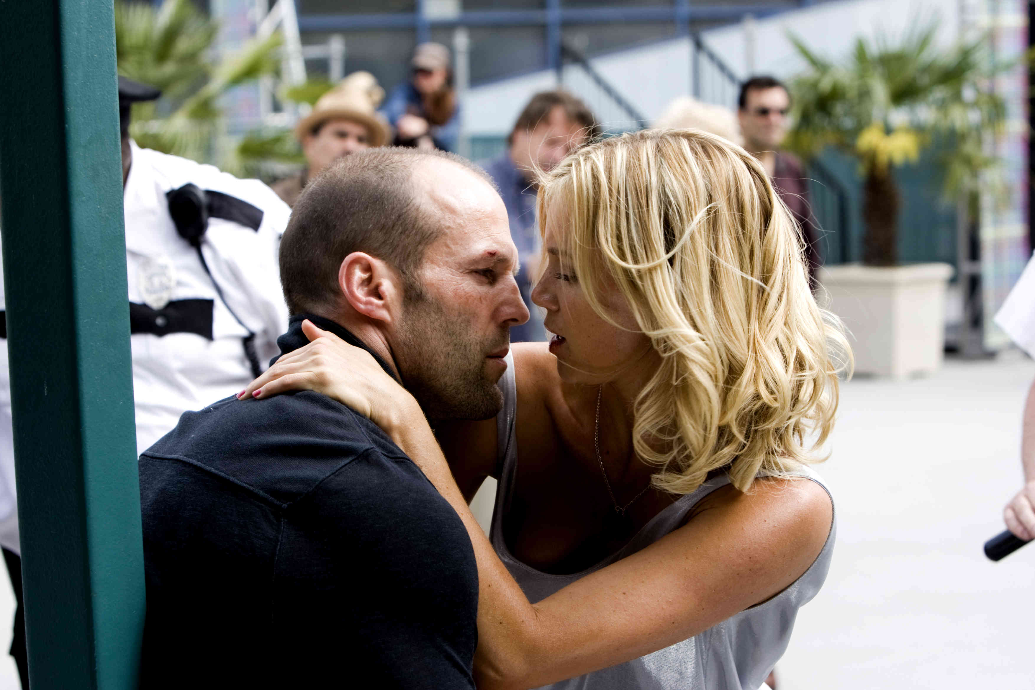 Jason Statham stars as Chev Chelios and Amy Smart stars as Eve in Lionsgate Films' Crank: High Voltage (2009)