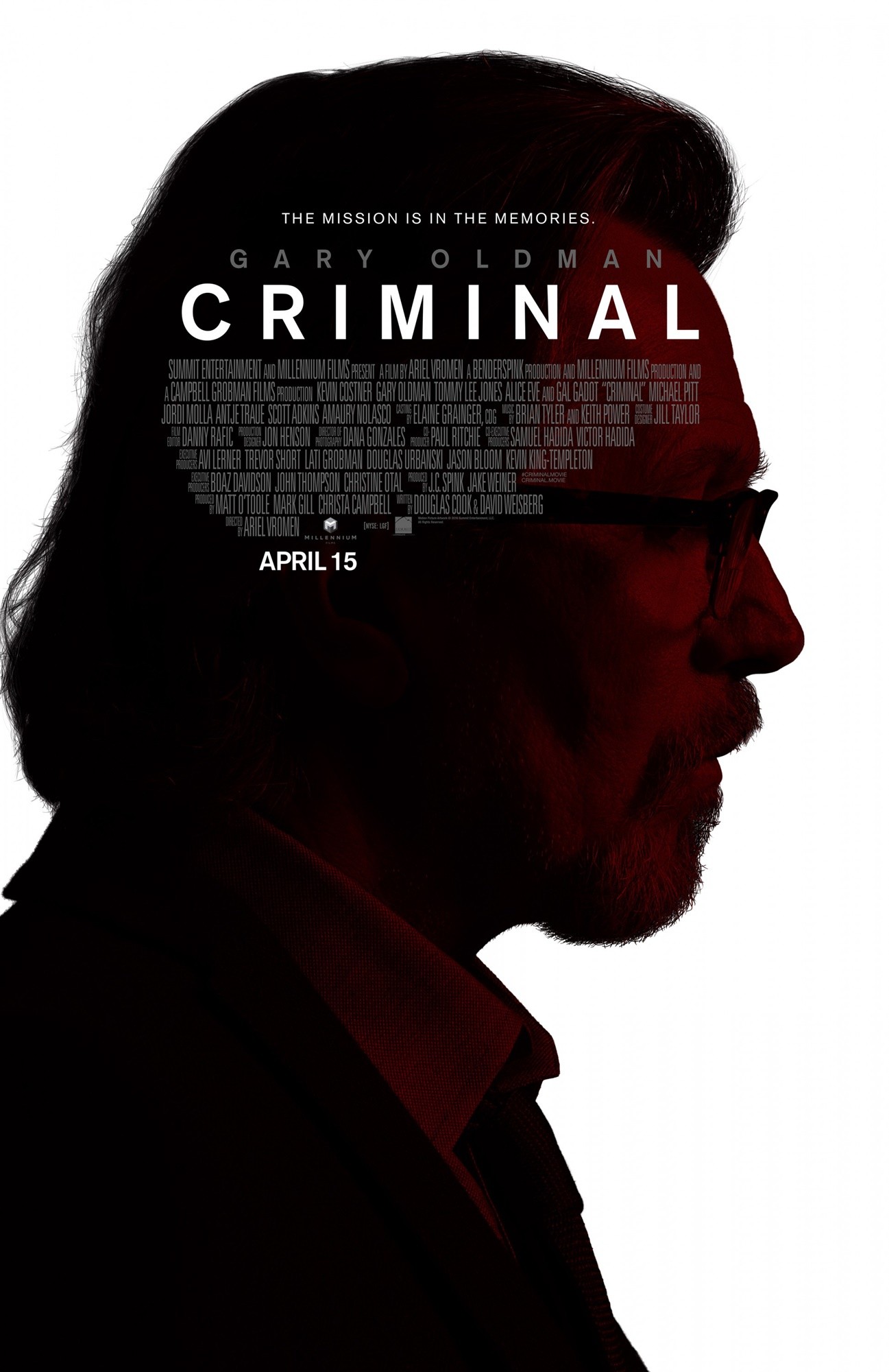 Poster of Summit Entertainment's Criminal (2016)