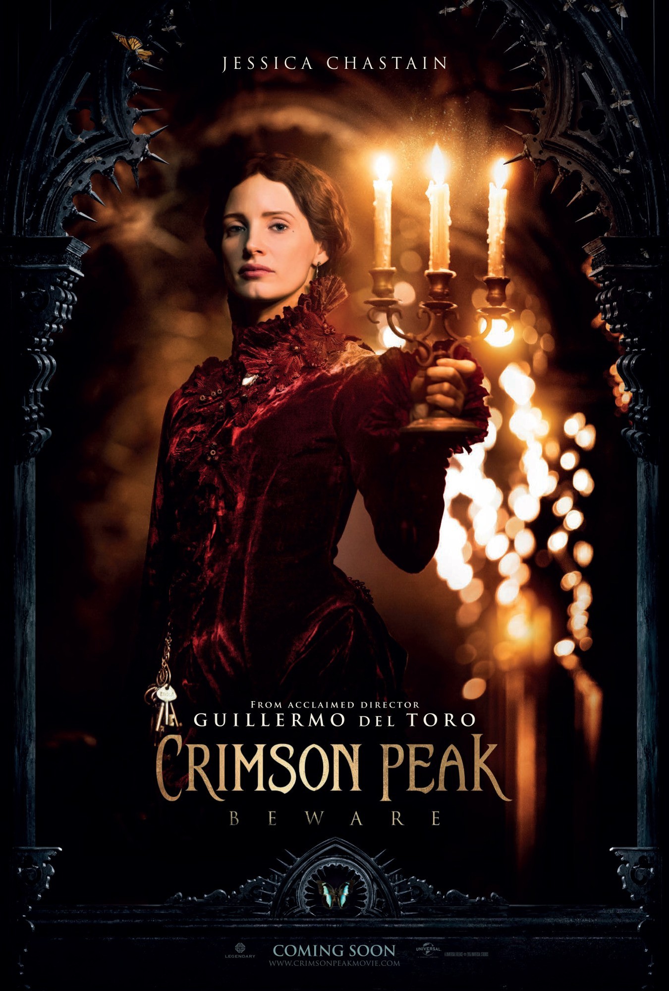 Poster of Universal Pictures' Crimson Peak (2015)