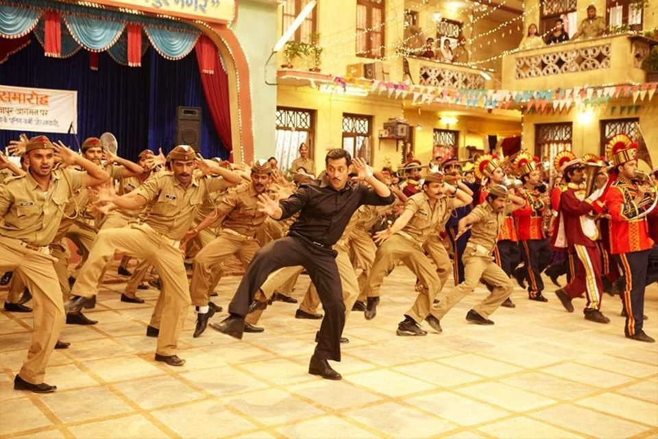 Salman Khan stars as Chulbul P. Pandey in Eros International's Dabangg 2 (2012)