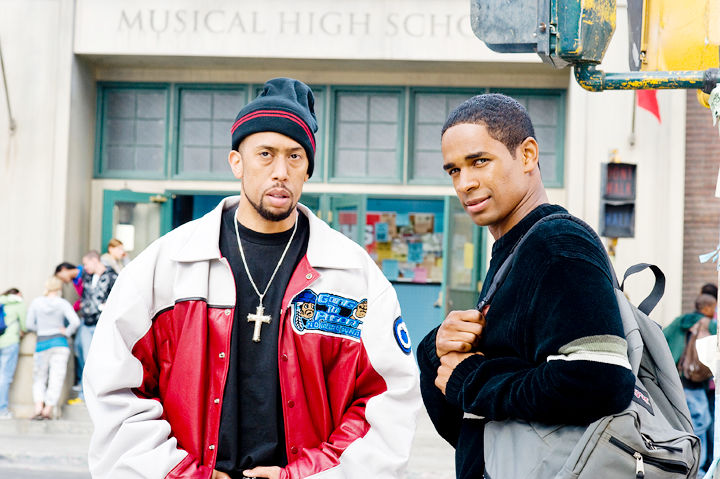 Affion Crockett stars as A-Con and Damon Wayans Jr. stars as Thomas in Paramount Pictures' Dance Flick (2009)