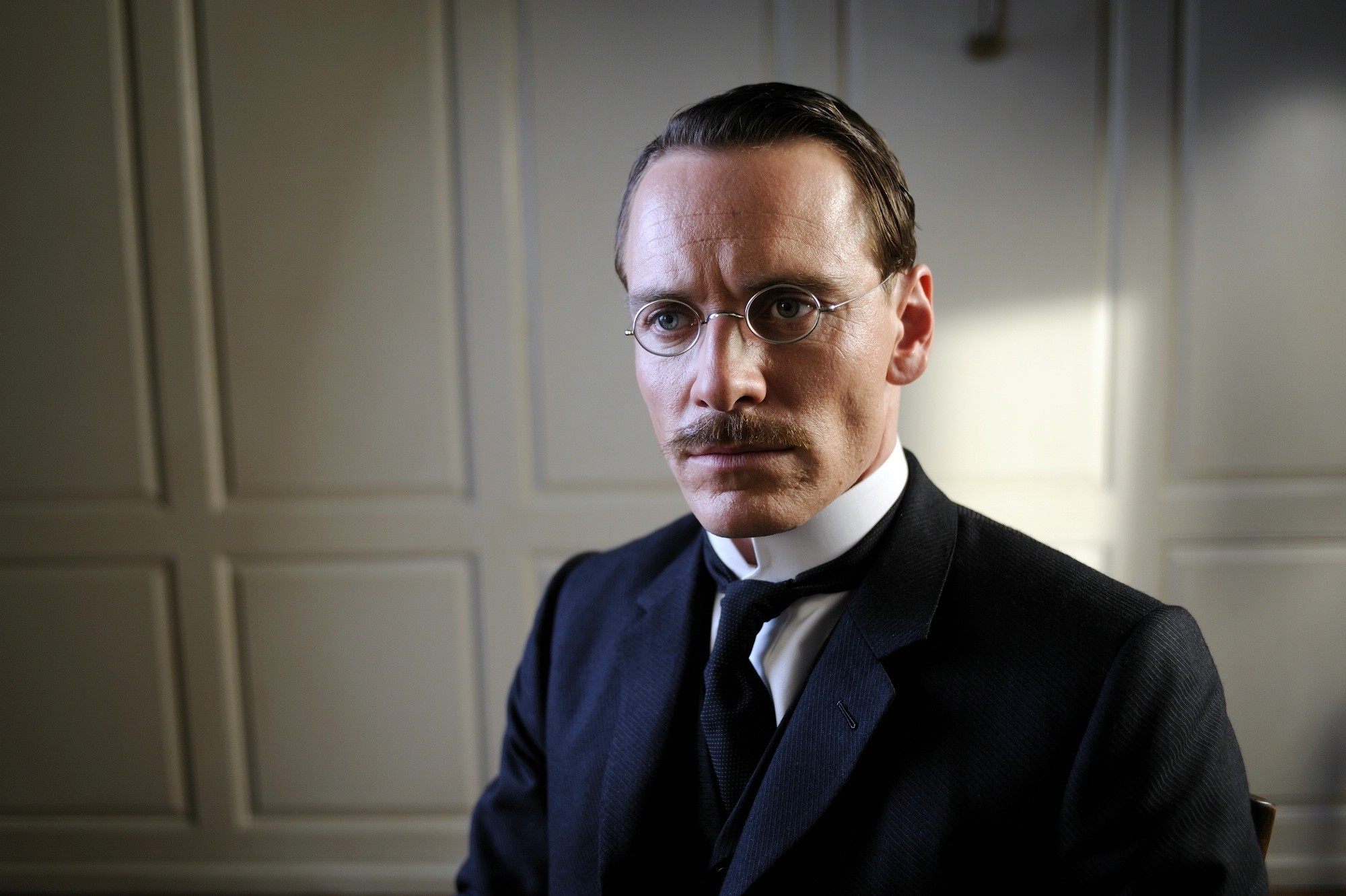 Michael Fassbender stars as Carl Jung in Sony Pictures Classics' A Dangerous Method (2011)