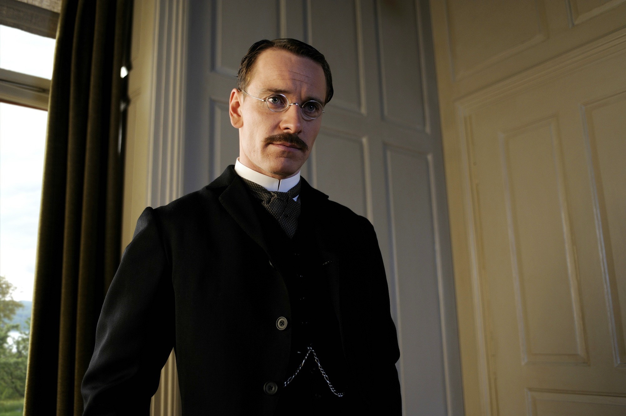 Michael Fassbender stars as Carl Jung in Sony Pictures Classics' A Dangerous Method (2011)