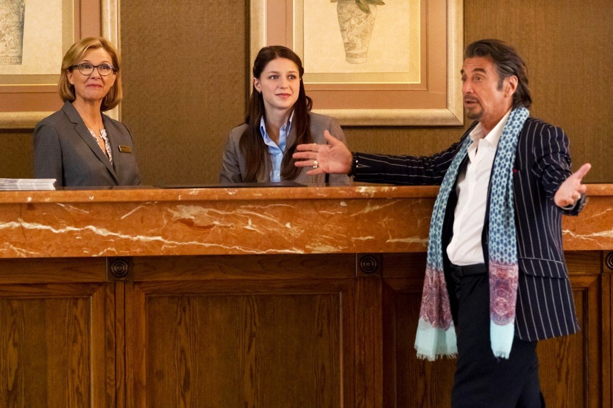 Annette Bening, Melissa Benoist and Al Pacino in Bleecker Street's Danny Collins (2015)