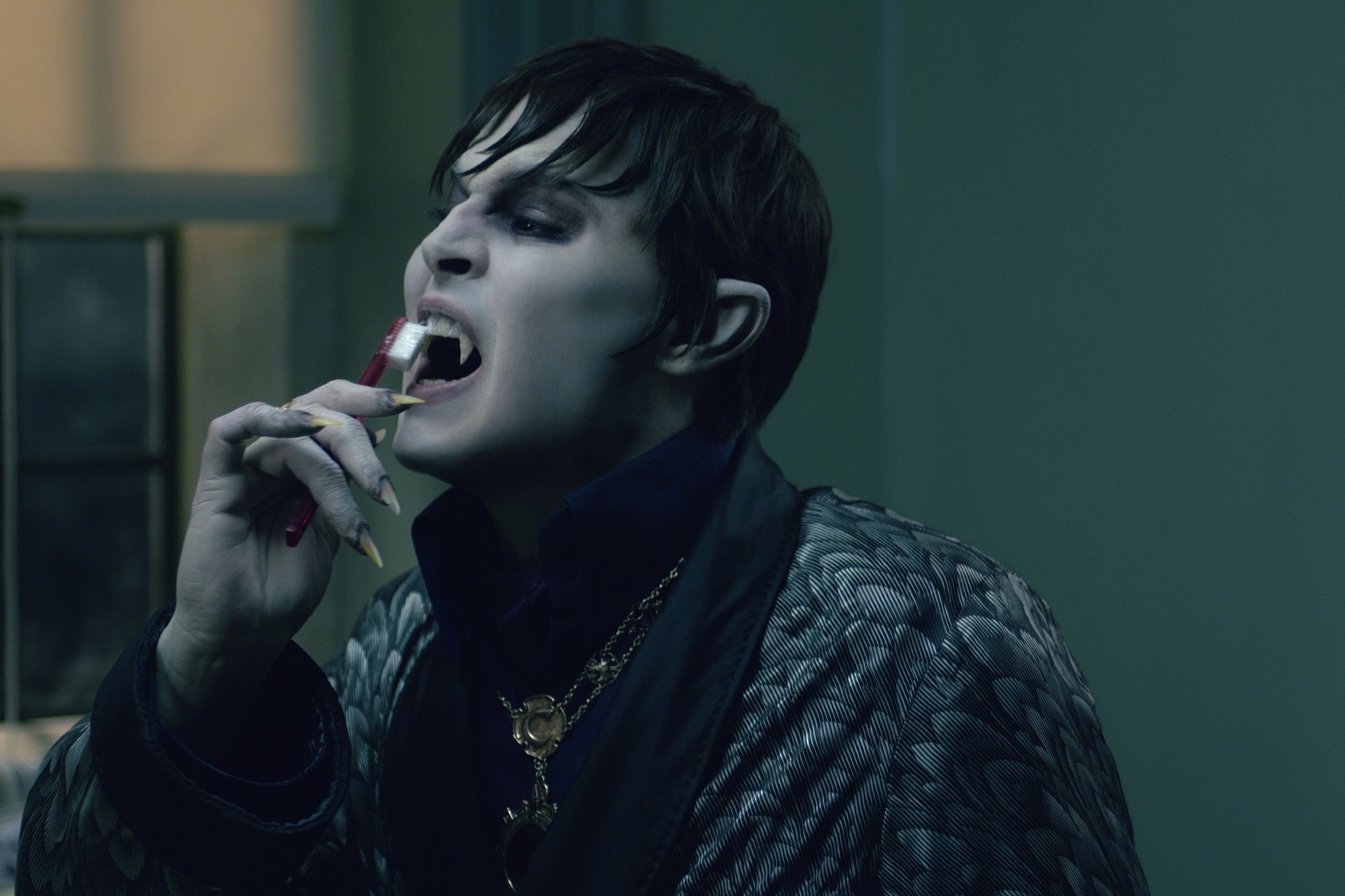 Johnny Depp stars as Barnabas Collins in Warner Bros. Pictures' Dark Shadows (2012)